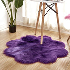 Violet / 45x45 plum blossom