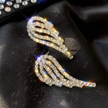 Angel wings earrings