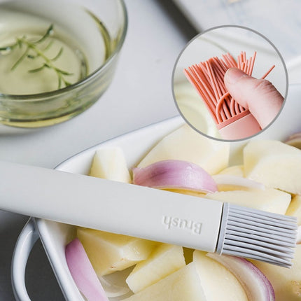 BBQ Basting Brush Baking Cake Bread Pastry Oil Saucer Honey Butter Brushes Barbecue Household Kitchen Tools Bakeware 1pcs