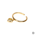 RG0692 Yellow Diamond / Adjustable Opening