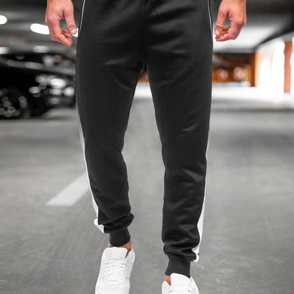 Gradient Color Sports Men Casual Running Trousers