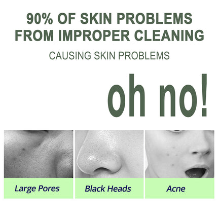 Groen Tee Reinigende Verstevigende Ys Vel Reinigende Masker