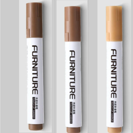 Wood Grain Paint Fixer Oily Marking Repair Scratches Solid Wood Composite Wood Floor Painting Pen