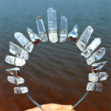 Vroue Kroon Kristal Haarband