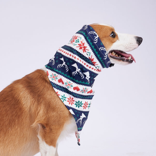 Dog Decorative Headscarf Soothing Headgear Saliva