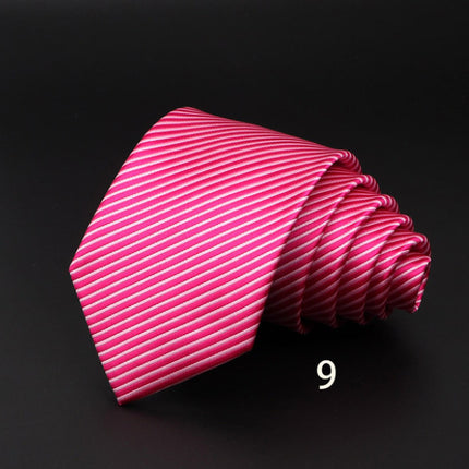 Men's Striped British Gentleman Polyester Fiber Tie