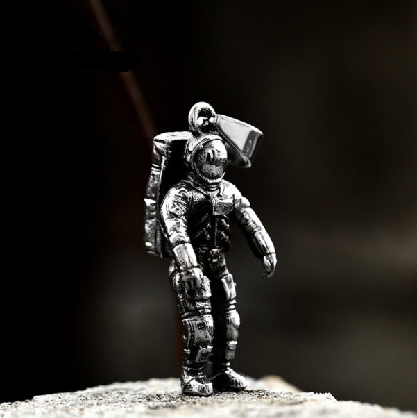 Stainless Steel Casting Spaceman Men's Pendant