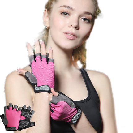 Finger Riding Gloves Men And Women Outdoor Non-slip Sun Protection Camping