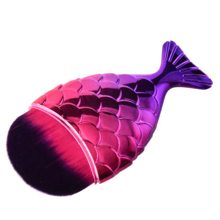 Visgraat Make-up Borsel Visstert Onderste Borsel Poeier Bloosgrimering Skoonheidsmiddels Borsels