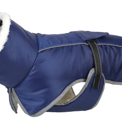 Pet Autumn And Winter Clothes Thick Warm Waterproof Cold-proof Cotton Coat Pet Clothing Dog Clothes
