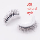 L08 natuurlike styl / Vierkantige boks in vier kleure / 1ST