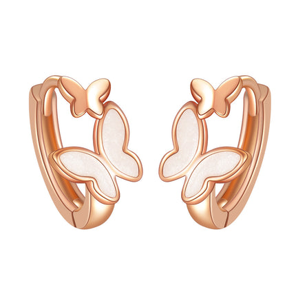 Mother And Son Butterfly Earrings Small And Sweet Delicate Earrings