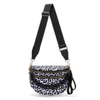 Black And White Leopard Print