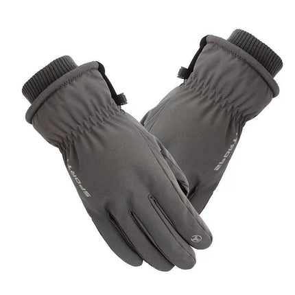 Couple Winter Fleece Thickened Warm And Windproof Gloves