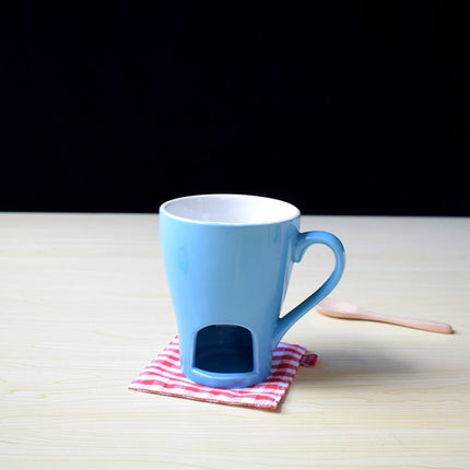 Creative Ceramic Chocolate Cheese Ice Cream Hot Pot Mug