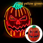 Three Colors Red Pumpkin Head