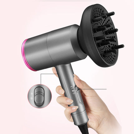 Haardroër 1400w 110V 220V Haardroër Haarblaasdroër Vinnige reguit warm lugstyler 3 hitte-instellings 2 spoed Nie ingestel nie