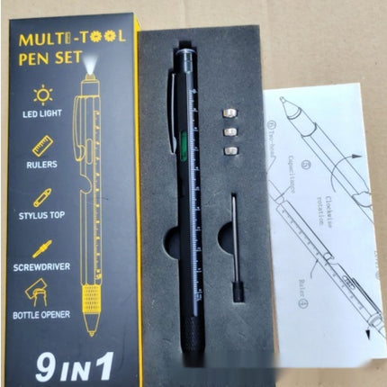 Multifunksionele Pen Met LED-lamp Skroewedraaier