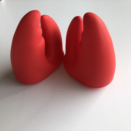 Creative Kitchen Gloves Silicone Red Lobster Tongs Heat Insulation Gloves