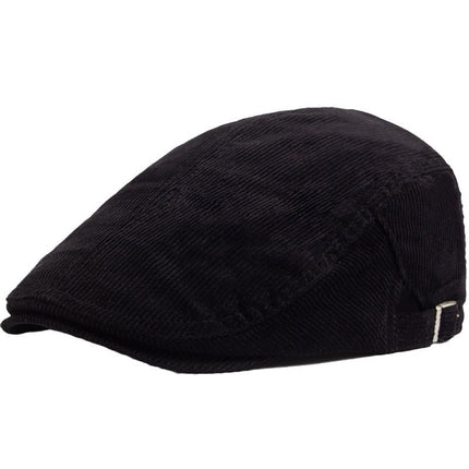 Autumn And Winter Corduroy With Two Hats