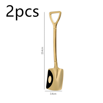 Stainless Steel Coffee Ice Cream Shovel Spoon