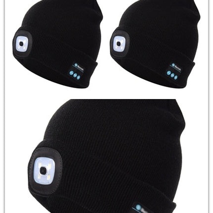 Bluetooth LED Hat Wireless Smart Headset Headphone