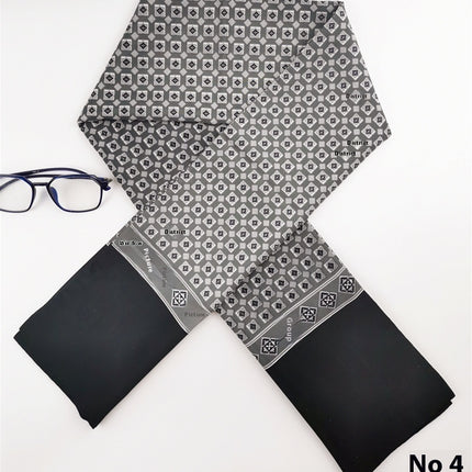 Men's Simplicity Silk Scarf High-end Washed With Cashmere Business Long Scarf
