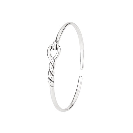 Geknoopte Armband Uitgeholde Toegedraaide Ontwerp Eenvoudig En Stylvol Veelsydig