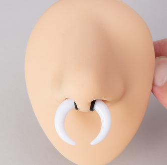 Akriel Horing Oorskulp Swart Rubber Band Band
