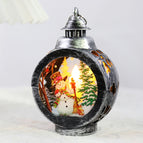 Vintage Silver Snowman