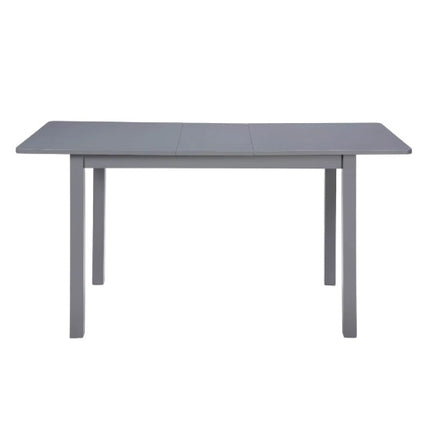 59 Uitskuifbare Eettafel, Moderne Huis Eetkamertafel Vir 4-8, Hout Kombuistafel, Eetkamer, Werkkantoor, Huis Sitkamer Meubels Vir Klein Ruimte, Donkergrys