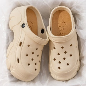 Slippers Men's Summer Outdoor Hole Shoes Deodorant And Non-slip