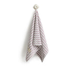 Wave pattern purple / 34x76cm