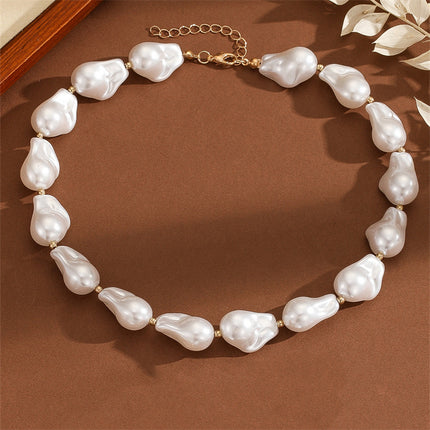 Baroque Fashion Versatile Irregular Niche Minimalist Collarbone Chain