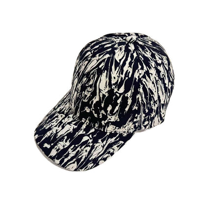 European And American Hat Spring And Summer Thin Graffiti Duck Tongue