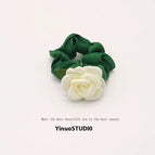 Dark Green Camellia