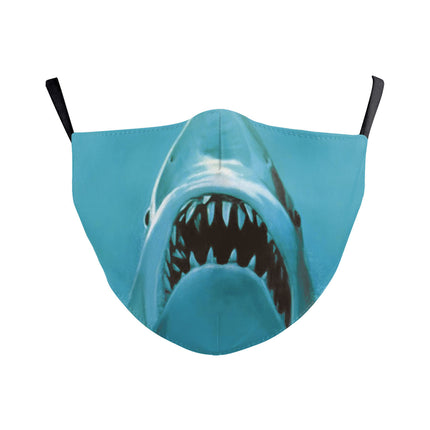 Halloween Dubbellaag Oorwas Kreatiewe Digitale Druk Masker