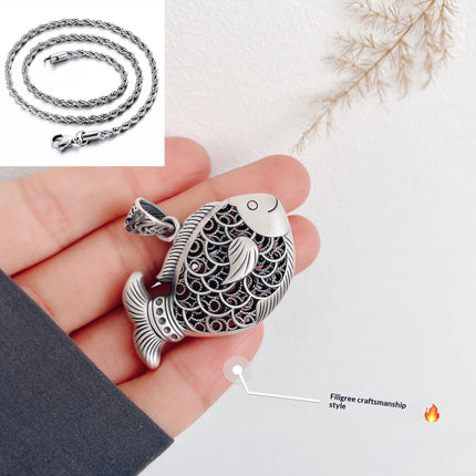 999 Retro Filigraan Trui Ketting Hangers Versierings