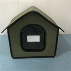 Green / With Door Curtain / L