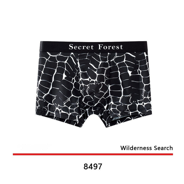 Men's Cool Thin Loose Fashion Personality Boxer Shorts