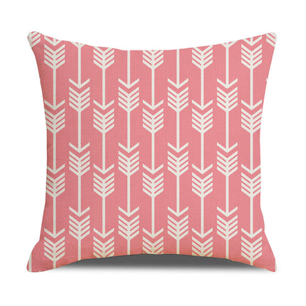 Oorgrens-kussingsloop Eenvoudige Geometrie Warmverkope Linne Kussingsloop Sofa Kussing Huishoudelike Items