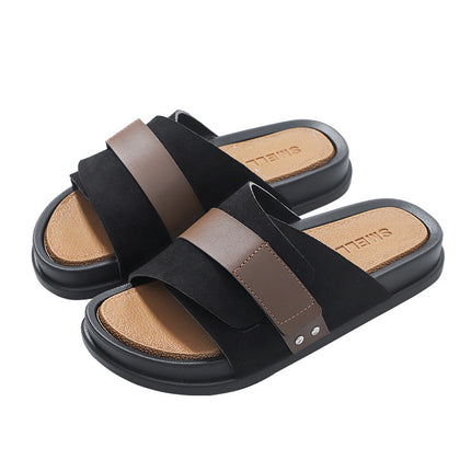 Outer Wear Home Bathroom Non-slip Platform Slippers