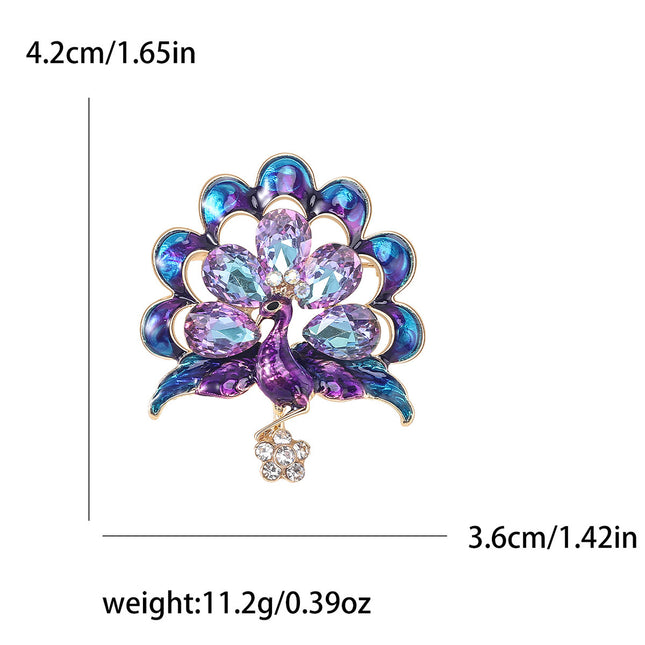 Diamant Pou Broche Vroulike Korset Pen Bykomstighede Mode