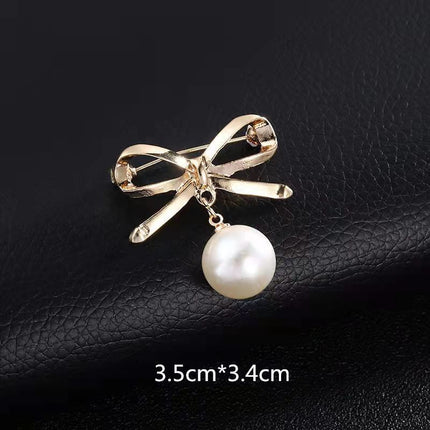 Small Bow  High-end Corset Sewing Free Shirt Anti-exposure Button