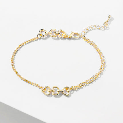 Minimalistiese Liefdesbrief D Oorbelle Ring Armband