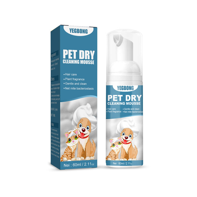 Pet Dry Wash Dry Cleaning Foam Body Wash For Cat And Dog Bath