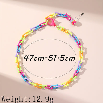 Hand Stitching Color Fashion Vacation Style Anklet