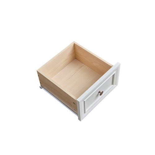 Plaashuisstyl 5-Laai Dressoirkas Met Basis Hout Rustieke Laaikas, Stoordressoir-Organiseerder Vir Slaapkamer, Sitkamer, Pragtig Stewig En Duursaam