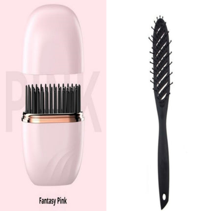 Mini Haarstraightener Kam Draadlose Laai Draagbare Multifunksionele Haarsorg Doen Nie Hare Seermaak Styling Kam Haarstraightener