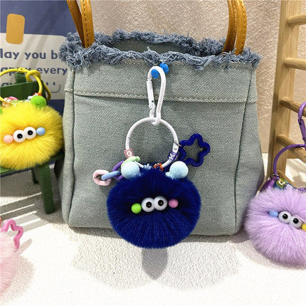 Kreatiewe Steenkoolballetjie Pluispop Boeksak-Hanger